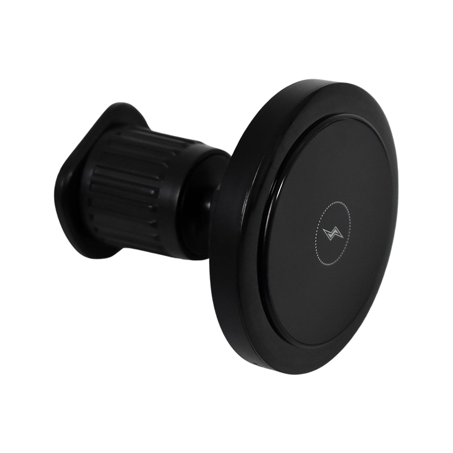 desktop magnetic wireless charging station with LED lights, fast charge mobile holder with RGB light for car and office, phone holder with wireless charging for desk and dashboard,
