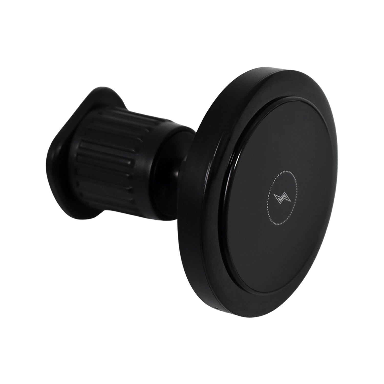 desktop magnetic wireless charging station with LED lights, fast charge mobile holder with RGB light for car and office, phone holder with wireless charging for desk and dashboard,