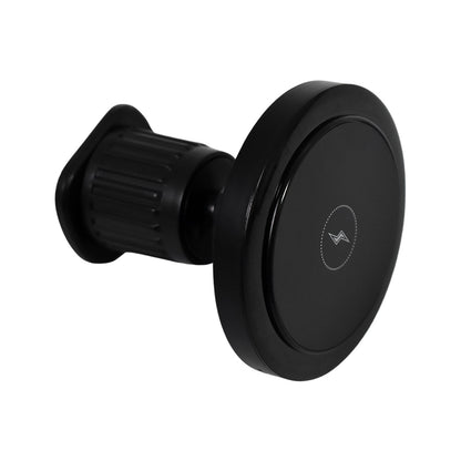desktop magnetic wireless charging station with LED lights, fast charge mobile holder with RGB light for car and office, phone holder with wireless charging for desk and dashboard,