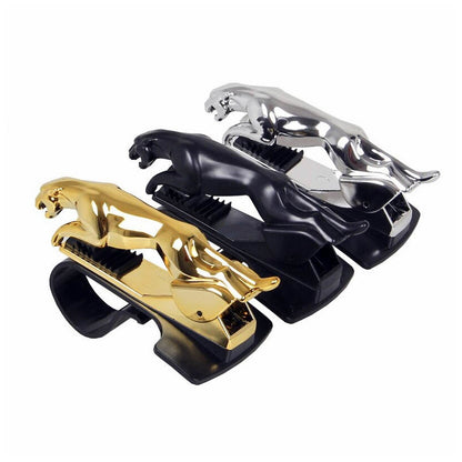 jaguar phone holder, leopard shape mobile stand, car dashboard phone mount, 360 rotation phone clip, luxury car phone holder, mobile holder for car