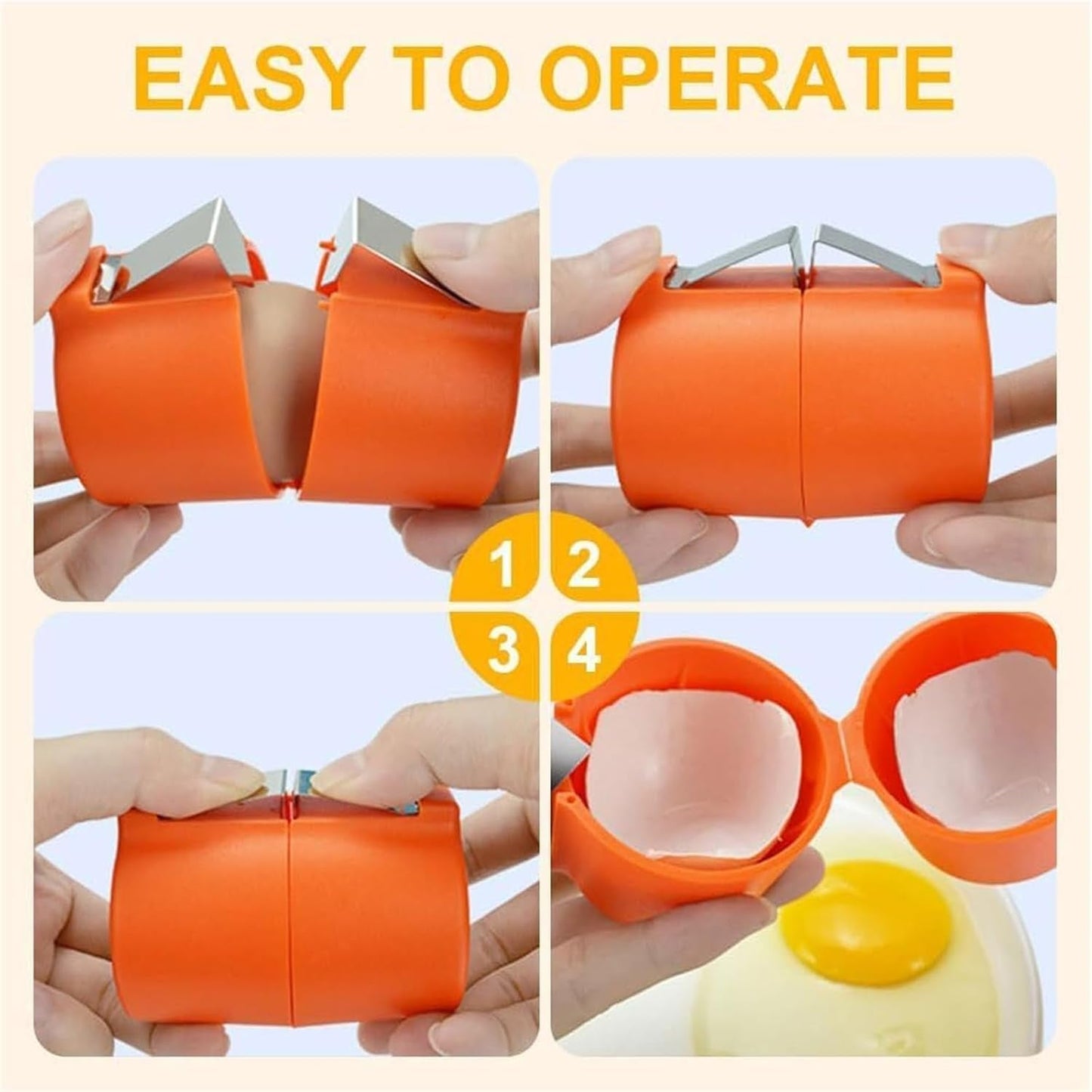 egg cutting tool, kitchen egg opener, boiled egg shell remover, egg cracker kitchen gadget, egg shell cutter for home use, 
