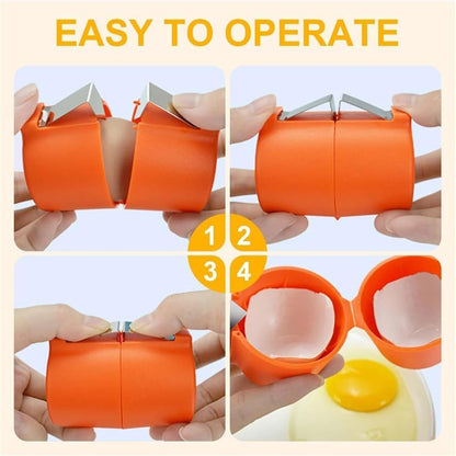 egg cutting tool, kitchen egg opener, boiled egg shell remover, egg cracker kitchen gadget, egg shell cutter for home use, 