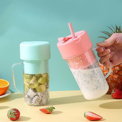rechargeable mini blender for gym and office use, portable crusher juicer for fruits and vegetables, personal blender with USB charging India, compact juicer for home kitchen and outdoor use