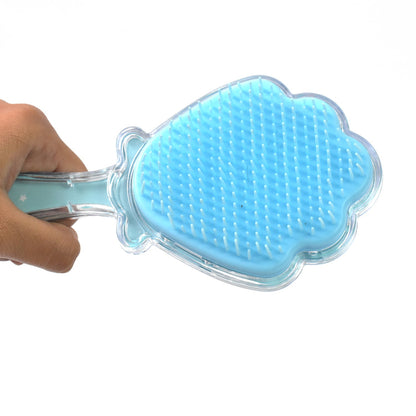 shower comb for wet hair India, cartoon hair brush for kids, detangling brush for women’s wet hair, massage comb for scalp and hair, wet hair detangler brush with cartoon design,