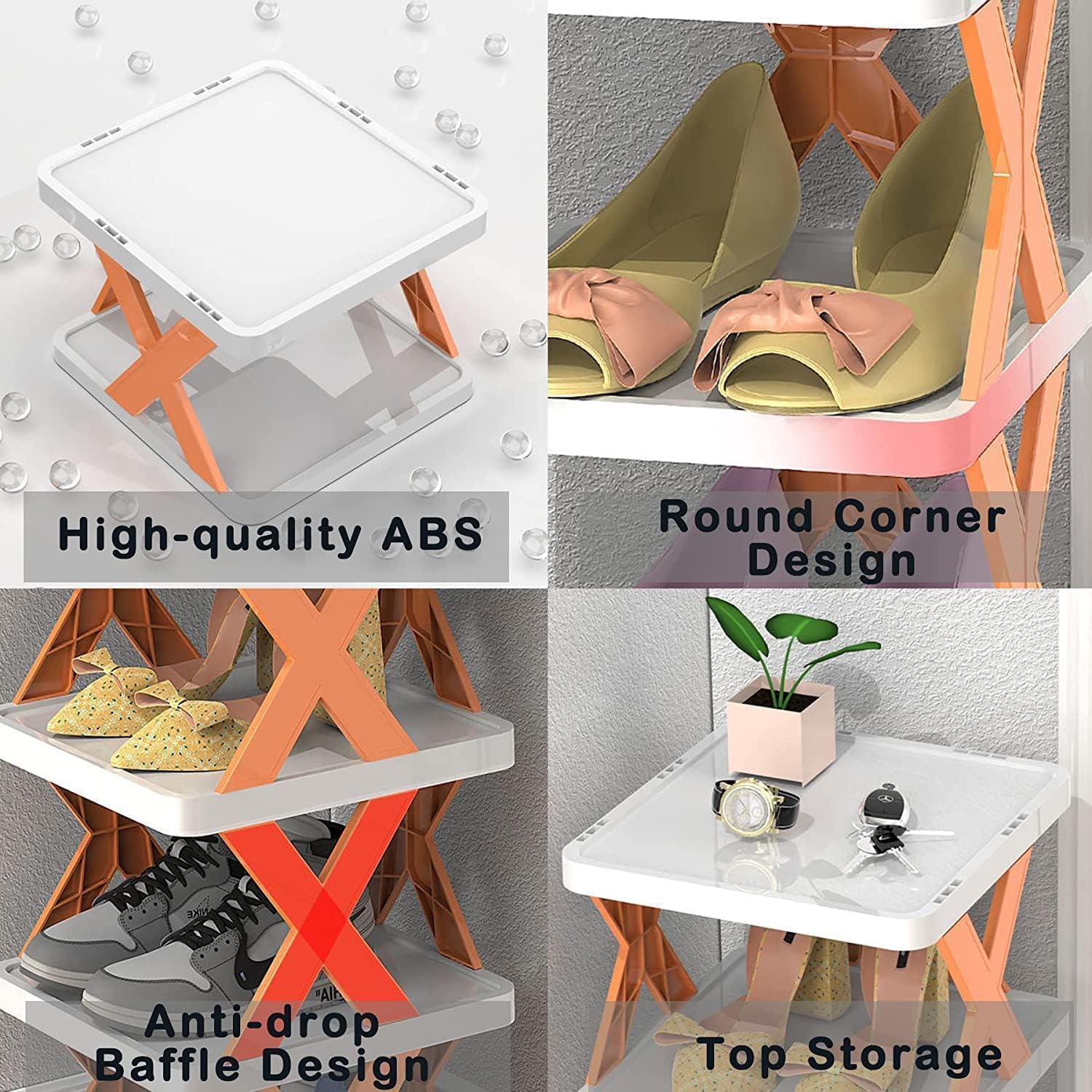 6 layer shoe rack, foldable shoe stand, portable shoe organizer, home shoe rack, office shoe storage, collapsible shoe shelf, shoe rack for small spaces, easy assemble shoe rack, space saving shoe rack, multifunctional storage rack
