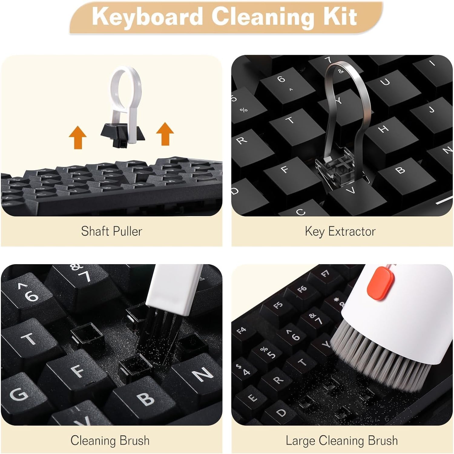 keyboard cleaner kit India, 20-in-1 electronic cleaning kit for laptop and phone, cleaning brush set for gadgets and electronics, laptop screen and keyboard cleaning tools,