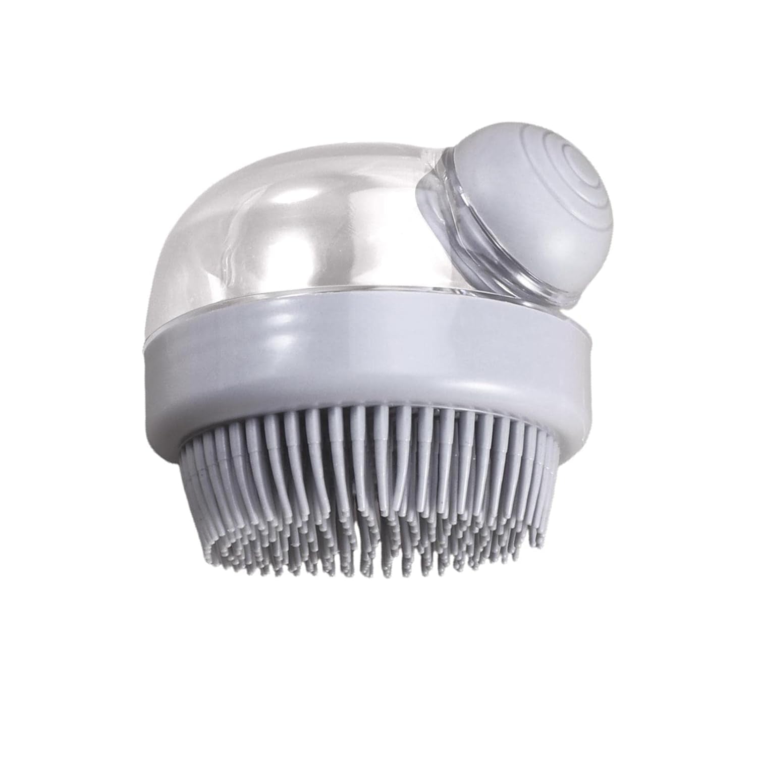  waterproof silicone hair brush for gentle exfoliation, affordable scalp cleansing brush in India, ergonomic shampoo brush for stress relief and hair growth