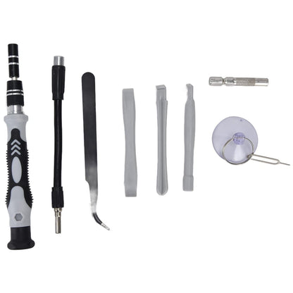 electronic repair kit with anti-static tweezers and tools, screwdriver toolkit for camera, watch and small device repair