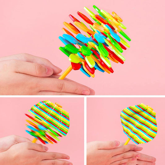 spin flower candy toy with rotating petals, colorful fidget spinner flower toy for kids, flower-shaped candy spinner toy for stress relief, fun rotating fidget spinner for children and adults, candy-themed flower spinner toy for play and focus