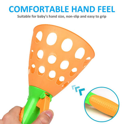 Dynamic catapult toy with butt ball for interactive and fun play sessions, butt ball toy, catapult toy for kids, funny slingshot game, kids outdoor toy, novelty toy for kids, plastic slingshot toy, indoor game for children