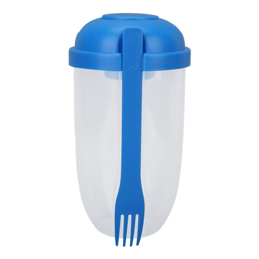 Easy-clean salad mixing cup, perfect for business travel, salad cup with lid, portable salad container, travel salad box, salad mixing cup, diet meal cup, fruit and vegetable cup, office lunch cup