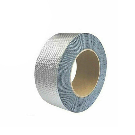 High temp-resistant foil duct tape for insulation. aluminium foil tape, butyl duct tape, waterproof sealing tape, high temperature tape, heat reflective tape, roof repair tape, UV resistant adhesive tape, insulation tape