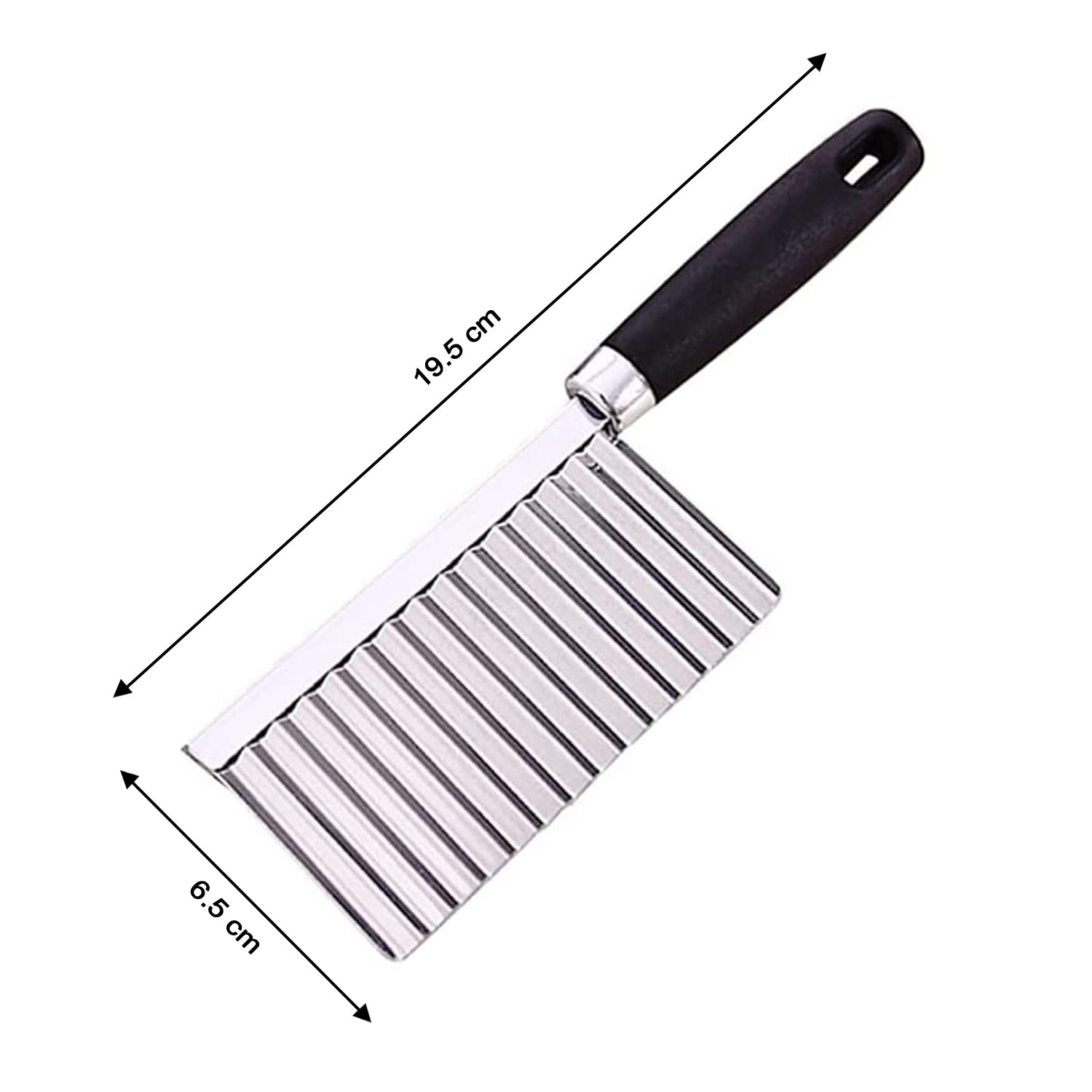crinkle cutter knife, stainless steel chopper, vegetable slicer wavy blade, french fry cutter, salad chopper tool, potato crinkle cutter, wavy vegetable knife