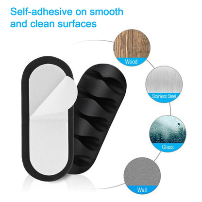 cable holder clips, wire organizer, desk cable clips, cable management, adhesive wire holders, cord supporter, cable clips black, cable holder for wall