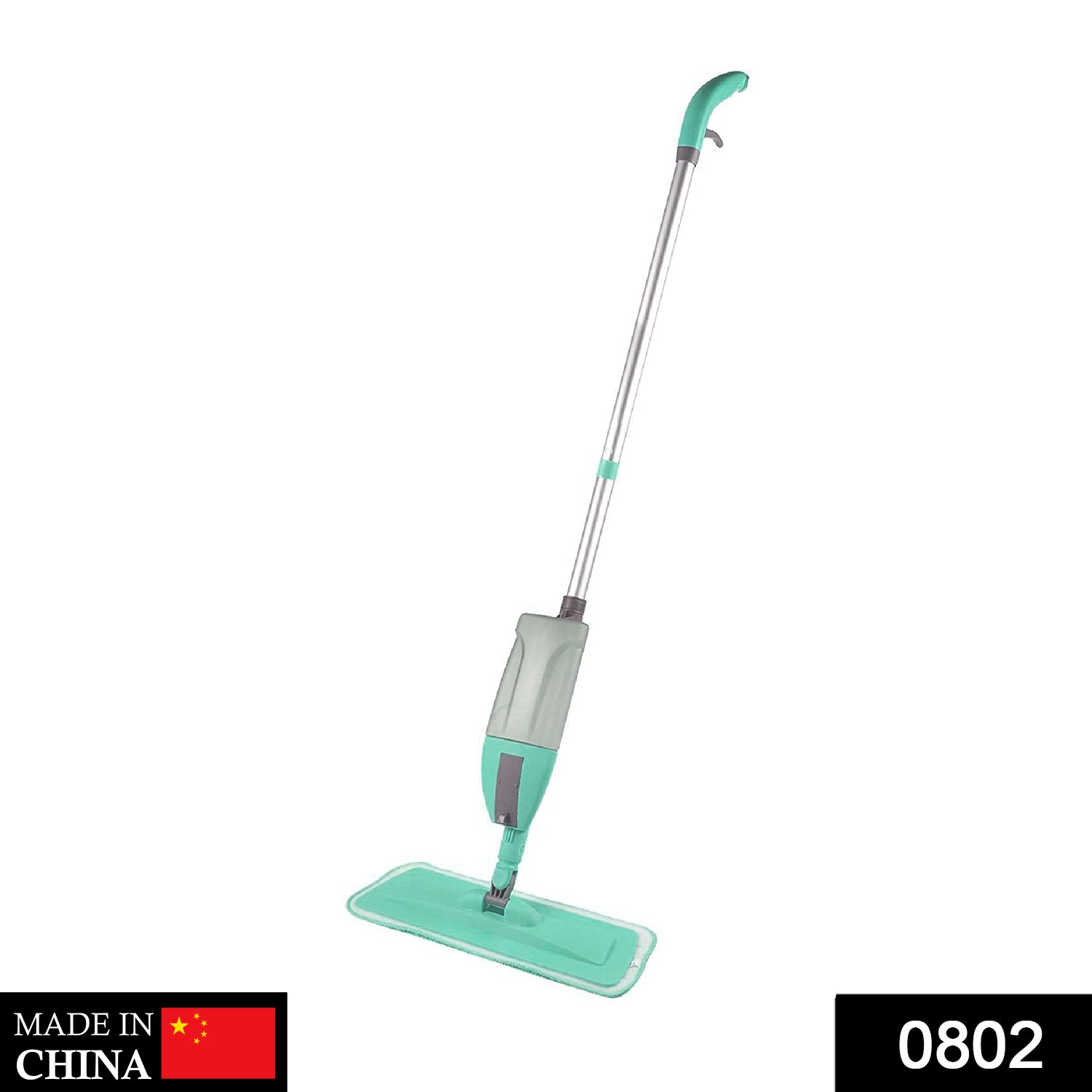 Mop with spray feature and washable cleaning pad, spray mop, floor cleaning mop, 360 rotating mop, microfiber mop, reusable mop, water spray mop, home cleaning tool, mop with spray bottle