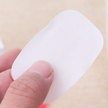 paper soap box for school and office, pocket size travel soap for kids and adults, water-soluble paper soap for hygiene, 