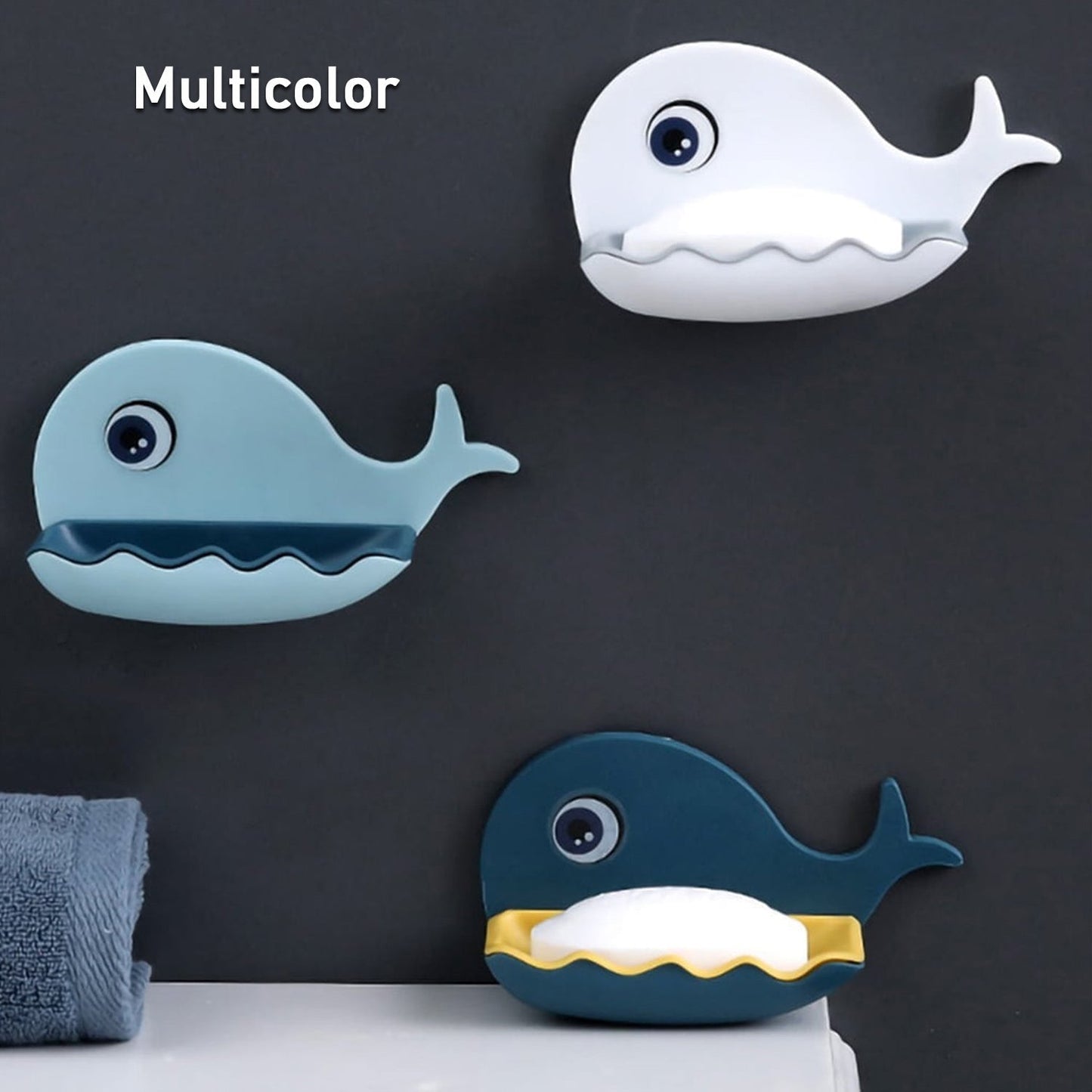 soap holder wall mounted, adhesive soap dish, bathroom soap stand, waterproof soap rack, fish shape sabundani, plastic soap container, kitchen soap holder