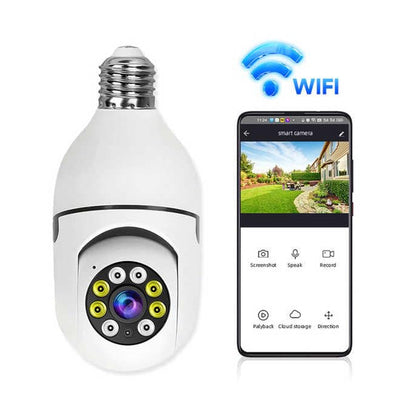 wireless IP camera for real-time monitoring and alerts, compact fisheye lens camera with remote access, WiFi CCTV security camera with night vision and recording, v380 wireless camera for room and shop security, affordable IP camera for full-room coverage in India