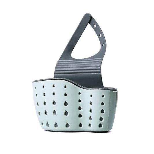 multifunctional kitchen sink organizer caddy, 1 pc sink caddy for sponge and utensils, plastic sink organizer for Indian kitchen, sink top storage rack for sponge and brush,