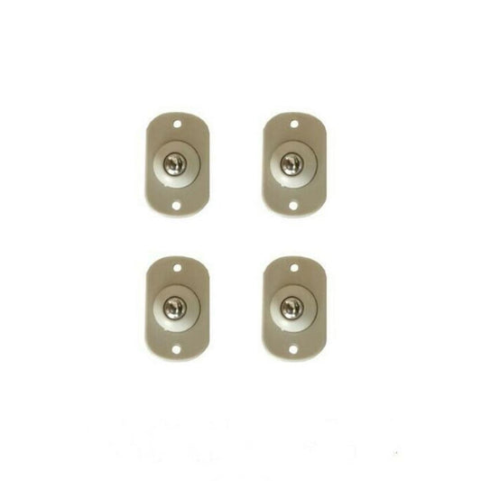 Mini swivel caster wheels with self adhesive backing. mini adhesive caster wheels, self-adhesive swivel wheels, storage box rollers, DIY caster wheels, furniture mini wheels, 360 rotation caster