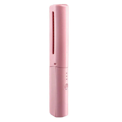 rechargeable mini hair straightener India, cordless travel hair straightener with USB charging, flat iron brush for women cordless, best mini straightener for travel and college use,