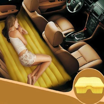 oldable air bed for car, car air mattress for long drive, SUV car air bed with electric pump, car accessories for travel comfort