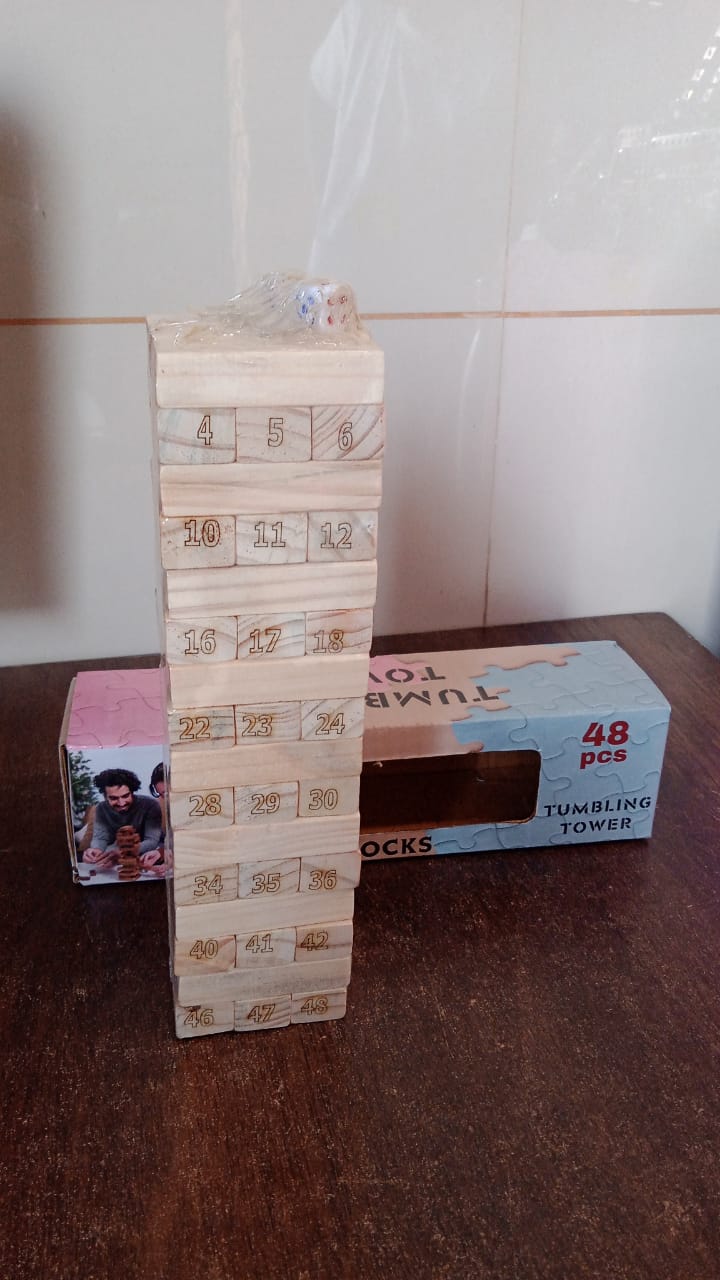 fun games for kids and adults, tabletop stacking toys, balancing block game, wooden zenga toy set, interactive group games, educational wooden toys
