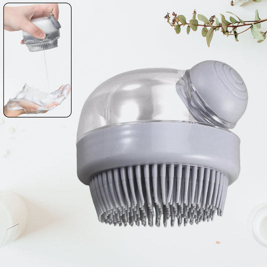 scalp massager shampoo brush for deep cleansing, silicone hair scrubber for healthy scalp, soft scalp exfoliating brush for shower use,