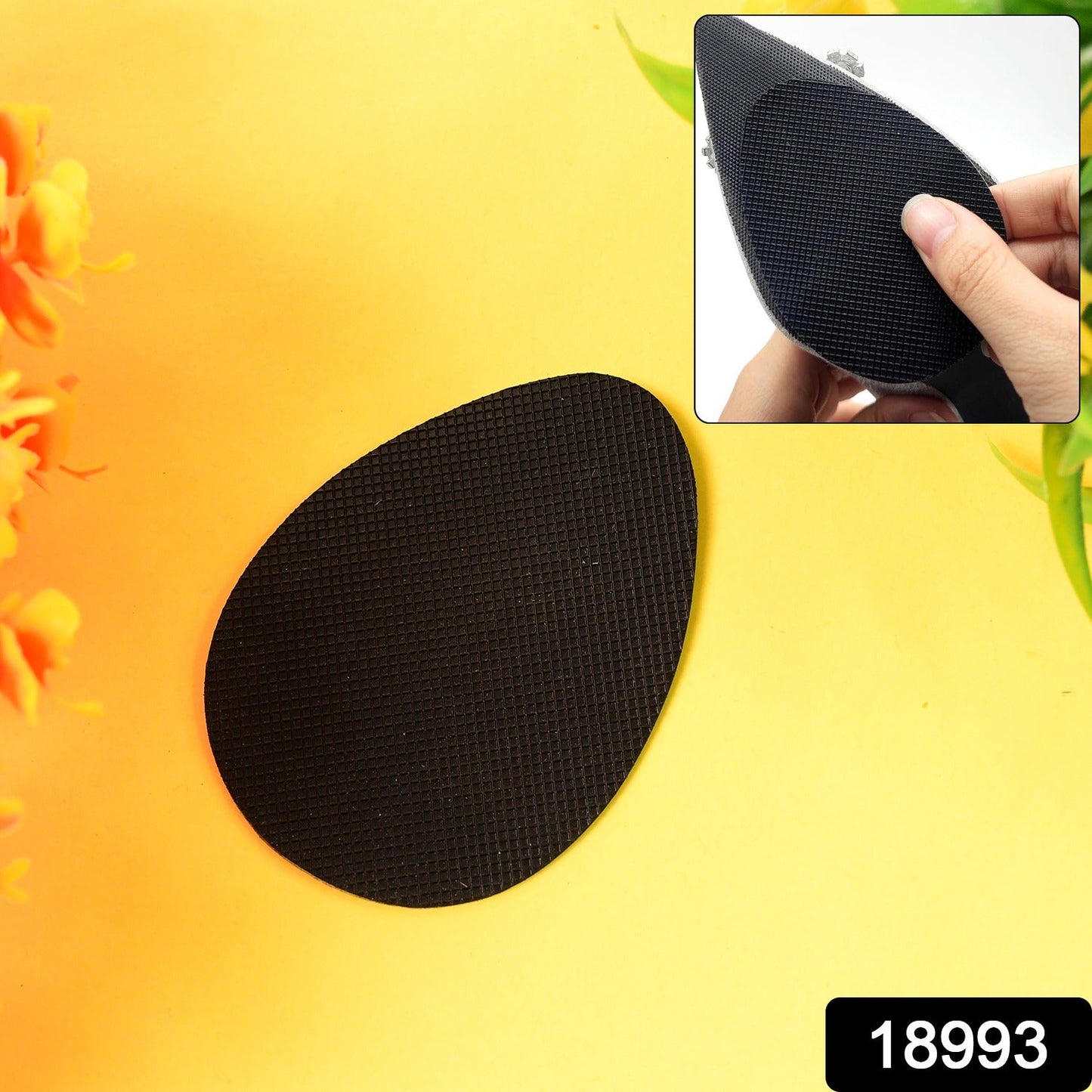 shoe sole protector pads for walking safety, black anti-slip shoe grips for daily use, DIY self-adhesive shoe traction stickers, high-adhesion shoe grip patches for heels and flats, waterproof anti-slip shoe pads for rainy days, shoe grip sticker set for enhanced stability