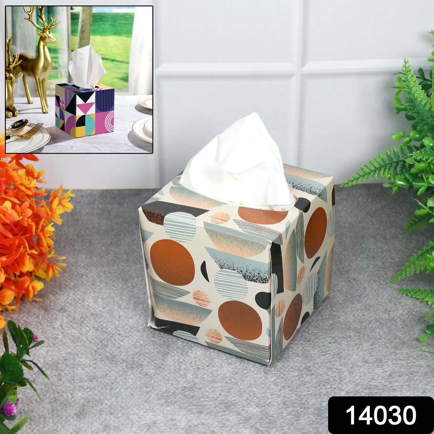 portable tissue dispenser for daily use, practical cube shaped tissue box for vanity, elegant tissue holder for bedroom and bathroom, soft tissue cube set for kitchen and workspace, multipurpose cube tissue pack with easy pull, cube tissue box for car dashboard and home décor