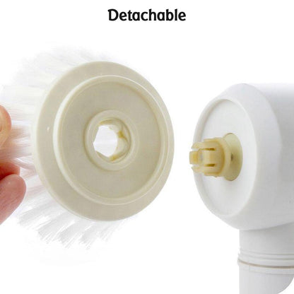 kitchen cleaning tool, cordless cleaning brush, spin scrubber for tiles