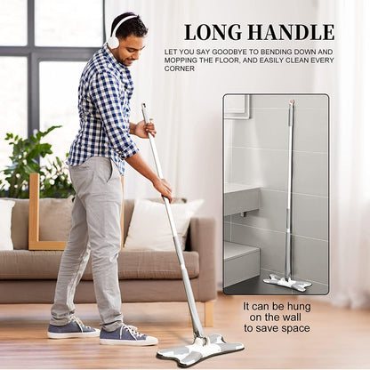X shape floor mop, 360 degree flat mop, microfiber mop for home, hands-free mop, wet and dry floor cleaner, kitchen floor mop, squeeze mop, cleaning mop for tiles