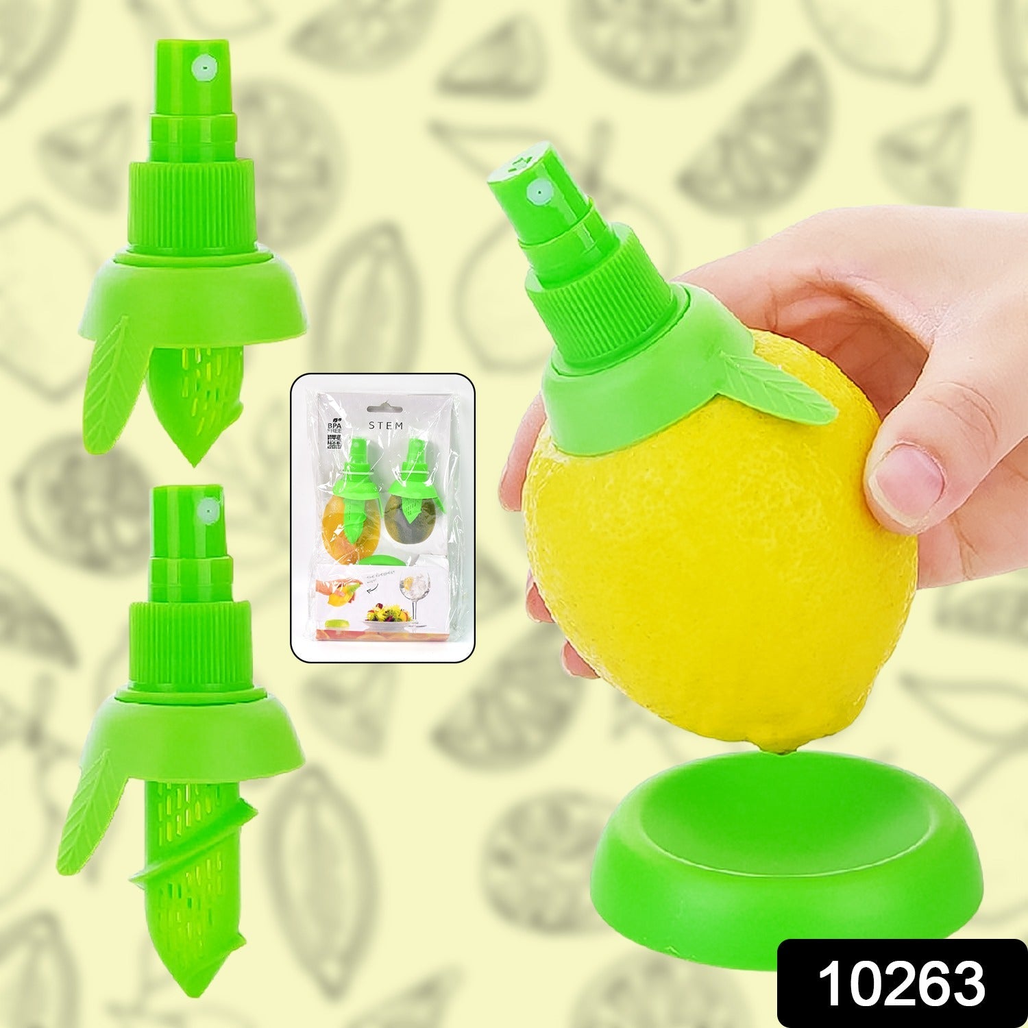 easy lemon juice sprayer kitchen gadget, citrus fruit juice sprayer for home chefs, plastic lemon sprayer set for healthy cooking, innovative lemon spray for drinks and marinades, juice extractor spray for citrus fruits, 3 pcs lemon juice sprayer with nozzle