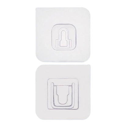 Adhesive wall hooks, pack of 20, heavy duty and easy to install. adhesive wall hooks, self adhesive hooks, heavy duty hooks, plastic wall hooks, reusable wall hooks, no drill hooks, transparent wall hooks, waterproof hooks