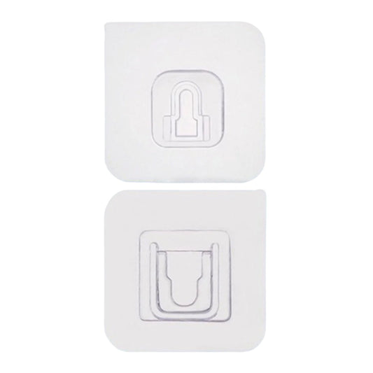 Adhesive wall hooks, pack of 20, heavy duty and easy to install. adhesive wall hooks, self adhesive hooks, heavy duty hooks, plastic wall hooks, reusable wall hooks, no drill hooks, transparent wall hooks, waterproof hooks
