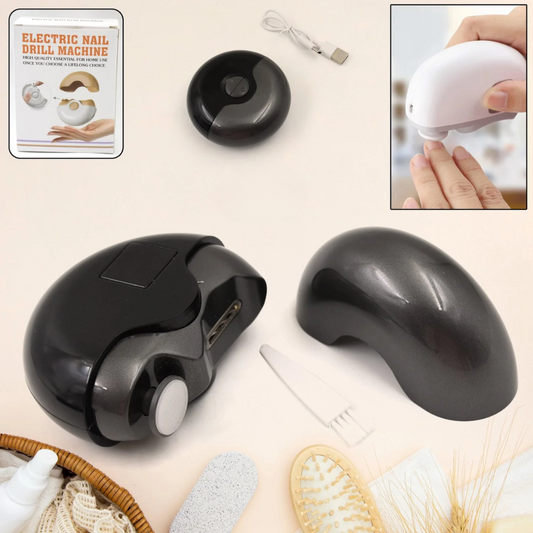 USB rechargeable electric nail clipper with hidden blade safety design