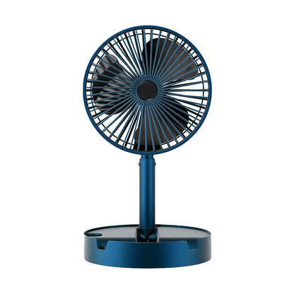 foldable desktop fan, USB table fan, telescopic fan, silent desk fan, portable travel fan, adjustable height fan, mini table fan, personal fan