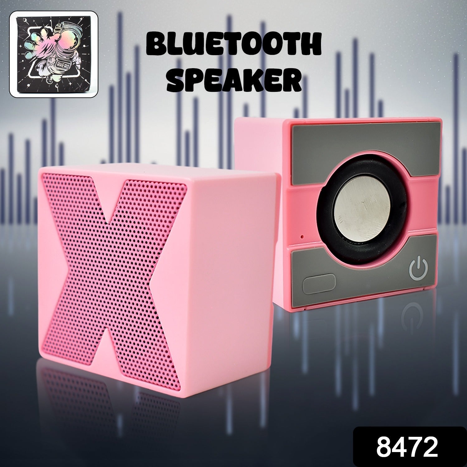 small bluetooth speaker in mix colors, loud portable music speaker for outdoor use, mini speaker for parties and casual listening, pocket-friendly wireless speaker with HD audio, travel-size bluetooth speaker with built-in mic

