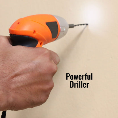 electric screwdriver set, cordless screwdriver, portable electric screwdriver, USB rechargeable screwdriver, screwdriver set with bits, electric drill for home use, LED screwdriver tool, DIY electric screwdriver, rechargeable screwdriver kit, electric screwdriver India

