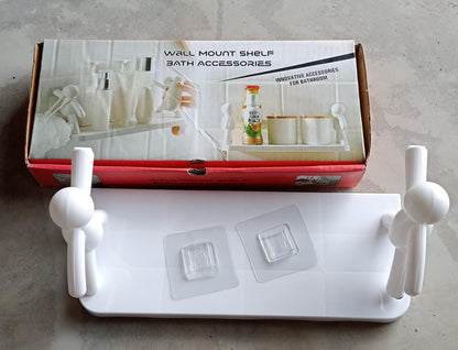 Floating shelf for wall mounting, suitable for kitchen, bedroom, or living room decor. floating wall shelf, buddy rack shelf, kitchen wall shelf, bedroom shelves, wall mounted organizer, decorative wall shelf, wooden wall shelf, living room shelf