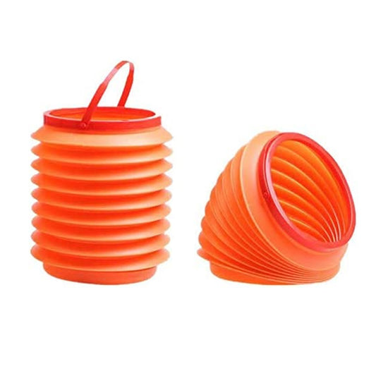 foldable storage bucket for home and travel, collapsible water container for kitchen use, multiuse folding bucket for cleaning, 