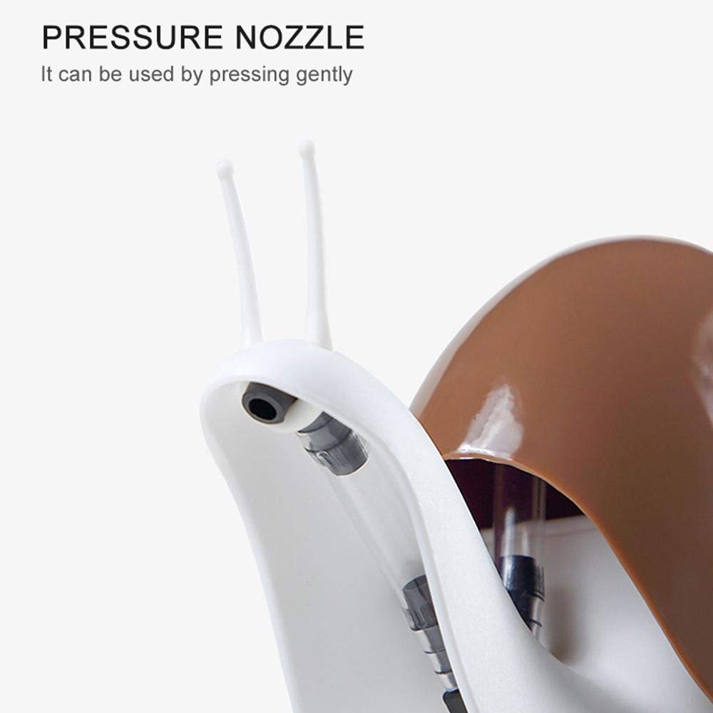 Soap dispenser with snail design, portable and practical. snail shape soap dispenser, liquid soap pump bottle, refillable soap container, glass soap dispenser, cute bathroom soap holder, kitchen hand wash bottle