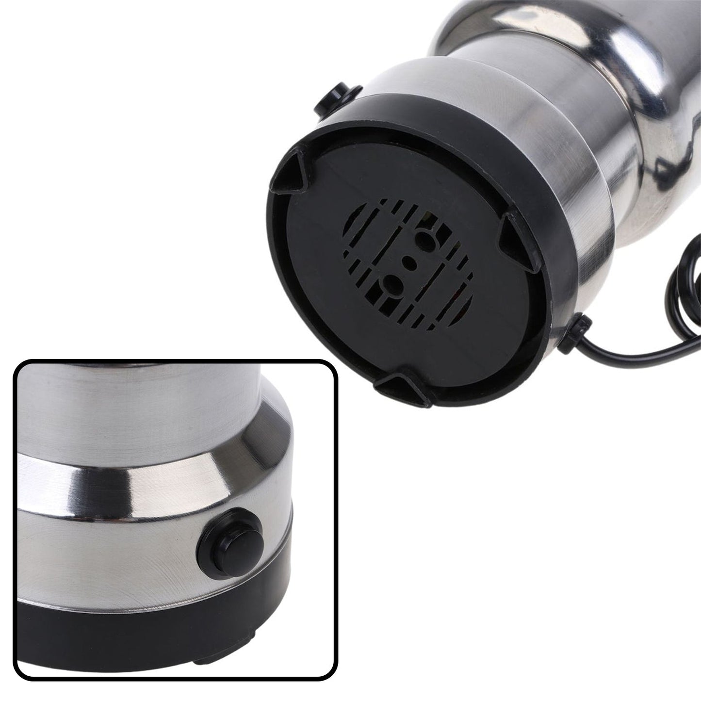 Mini stainless steel smash machine electric. mini electric grinder, portable spice grinder, mixer grinder 150W, stainless steel grinder, dry masala grinder, coffee bean grinder, compact kitchen grinder