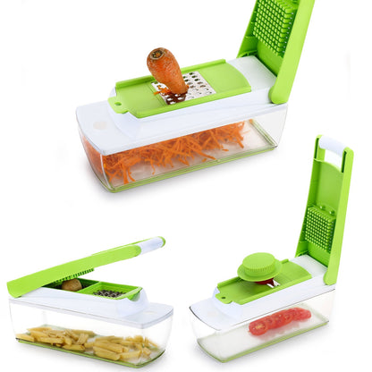 snowpearl 14 in 1 dicer, house of sensation vegetable cutter, multipurpose chopper, stainless steel blade dicer, kitchen slicer, vegetable chopper, fruit cutter