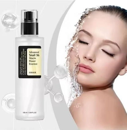 snail mucin facial serum duo pack, lightweight essence for glowing skin, snail mucin skincare for face, Korean snail essence for skin hydration, 