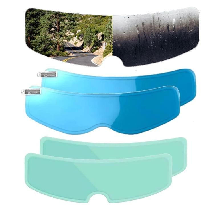 Universal Helmet Shield Anti-Fog Film – Transparent Fog Proof Visor Protector, helmet anti-fog film, universal helmet shield, transparent helmet visor film, anti-fog visor protector, helmet shield replacement, fog proof helmet film, motorcycle helmet visor cover

