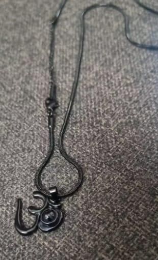 om pendant, adiyogi pendant, black stainless steel pendant, spiritual pendant men, om locket, adiyogi jewelry, men’s spiritual pendant, stainless steel pendant, black pendant men, spiritual jewelry men

