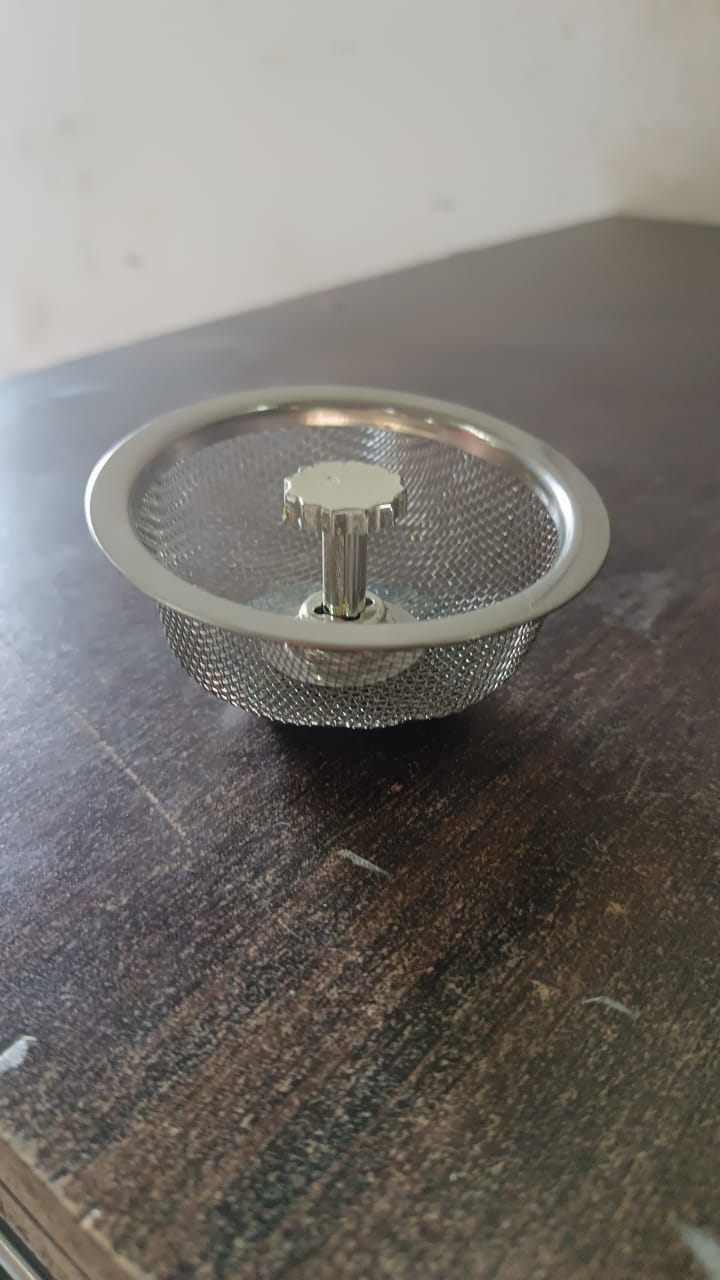 durable sink filter basket for food debris, drain stopper and food catcher for Indian kitchens,