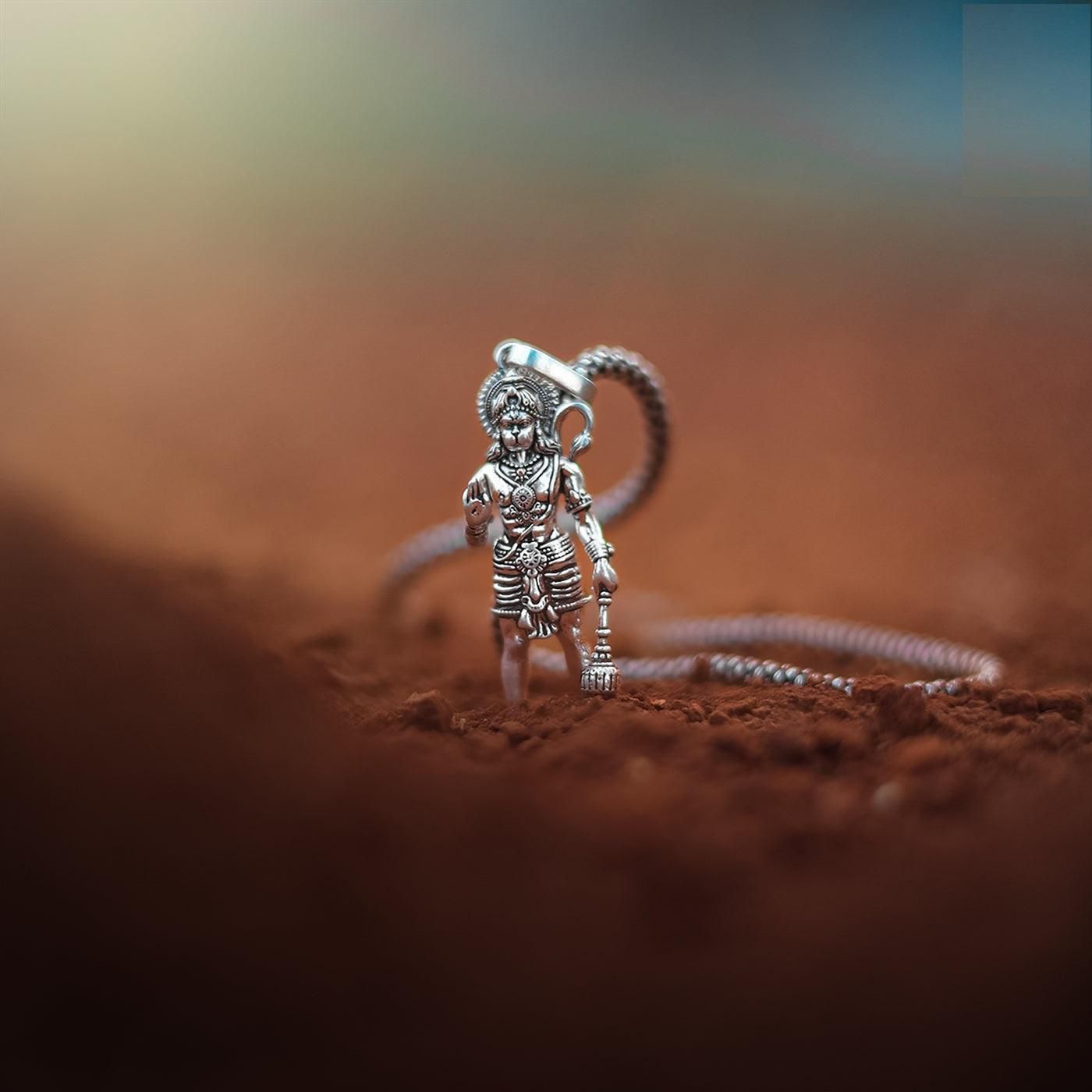 oxidised silver hanuman ji locket, hanuman pendant necklace for men, oxidised silver devotional pendant, lord hanuman ji oxidised silver chain, men's spiritual hanuman pendant, oxidised silver hanuman jewelry, hanuman ji locket with chain, oxidised silver pendant for men, spiritual hanuman pendant oxidised silver