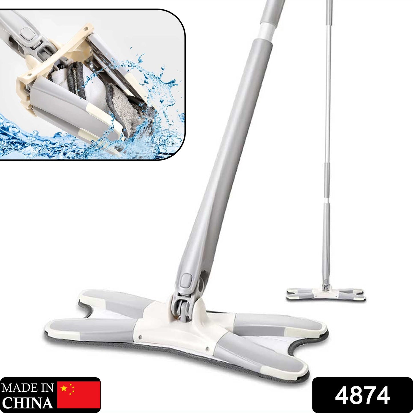 X shape floor mop, 360 degree flat mop, microfiber mop for home, hands-free mop, wet and dry floor cleaner, kitchen floor mop, squeeze mop, cleaning mop for tiles